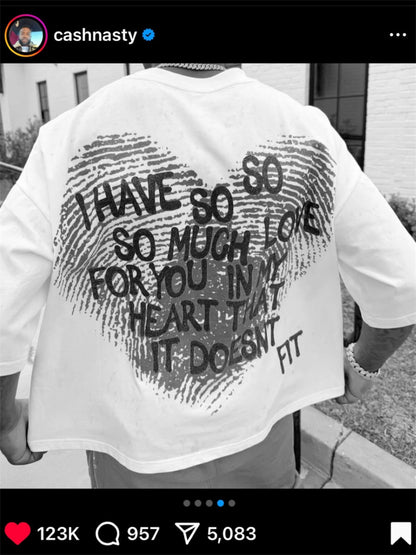 "Heart on Canvas" Tee