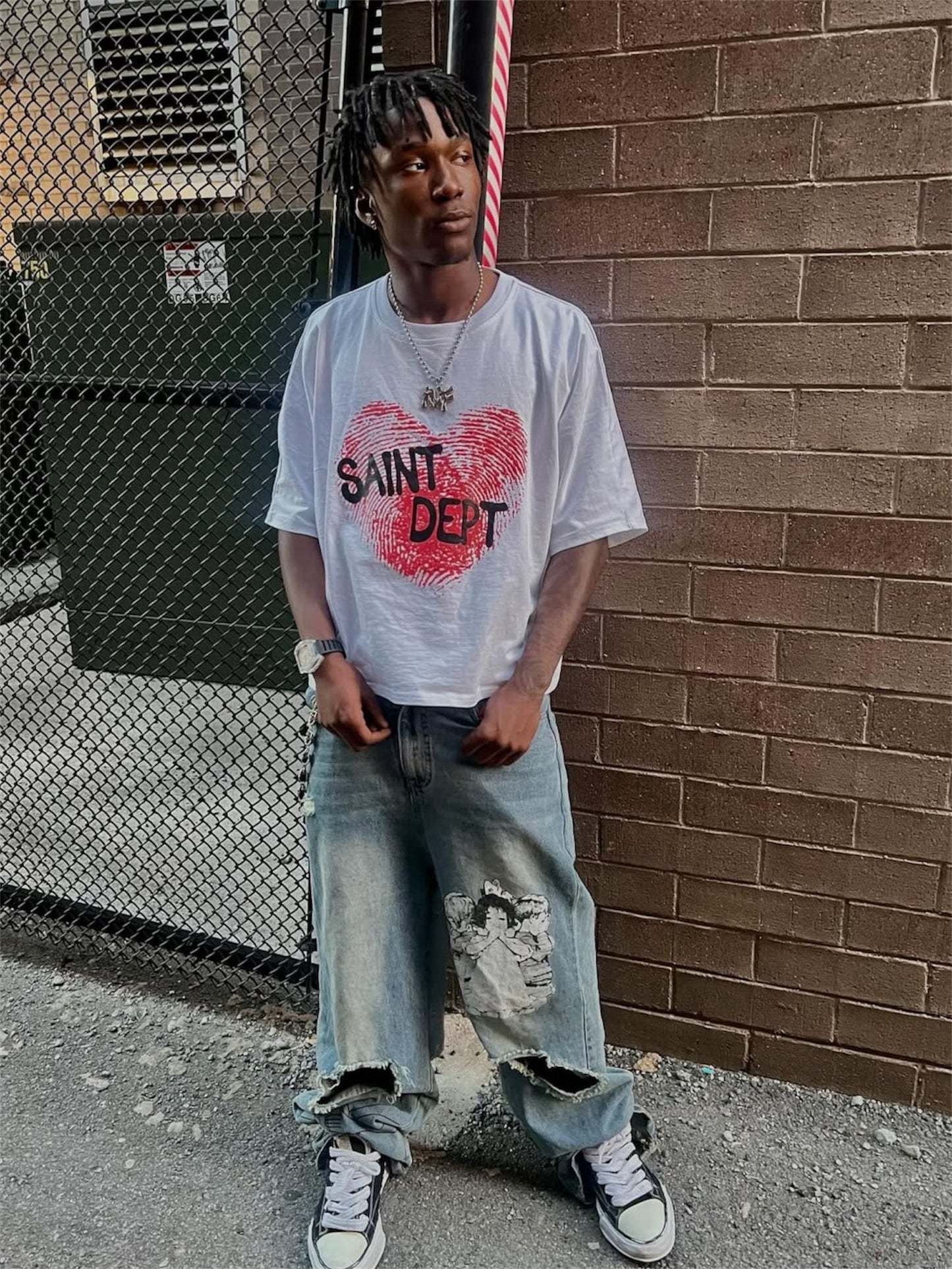 "Heart on Canvas" Tee