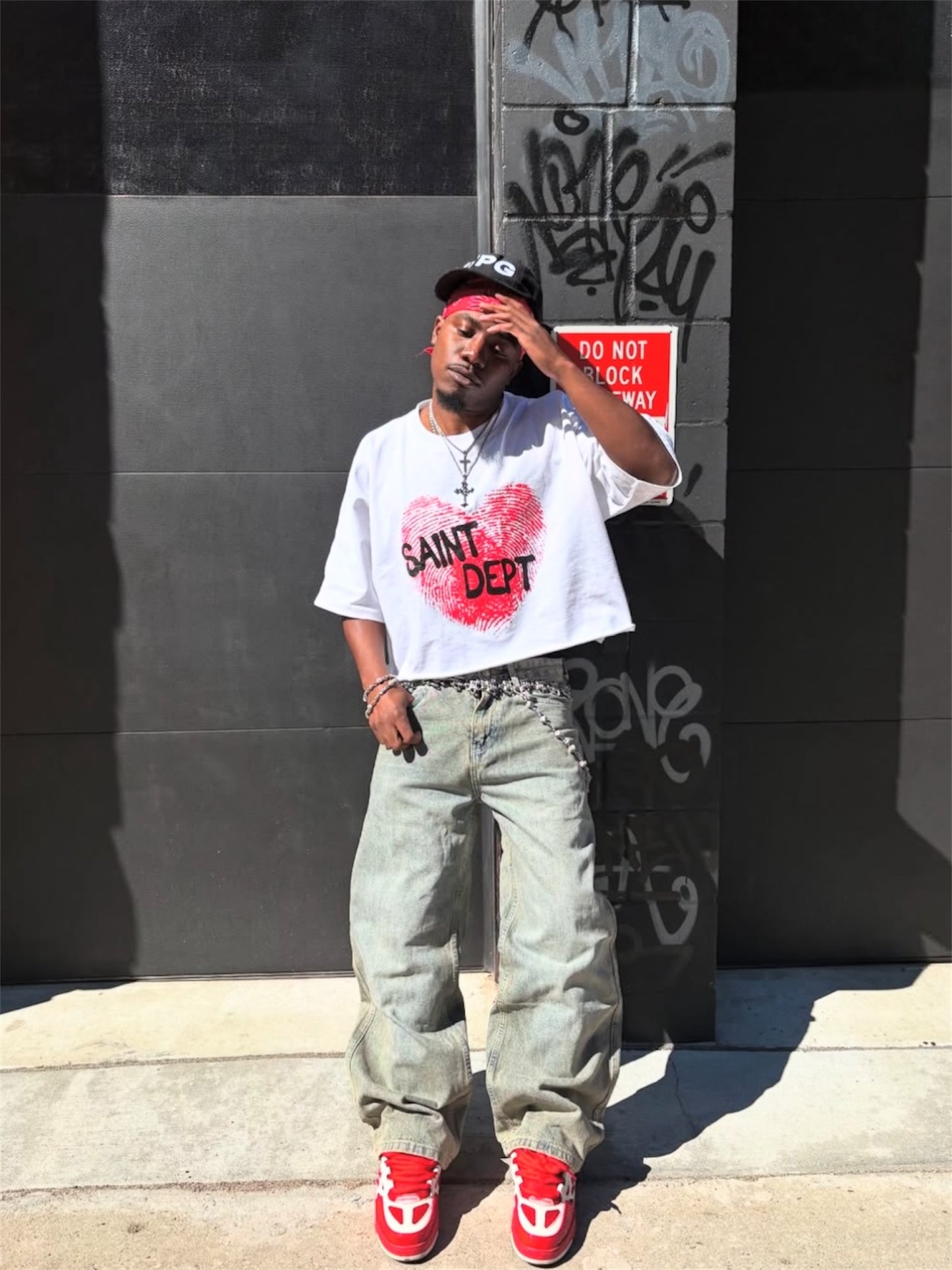 "Heart on Canvas" Tee
